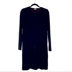 Wilfred Slinky Stretch Jersey Sheath long sl dress